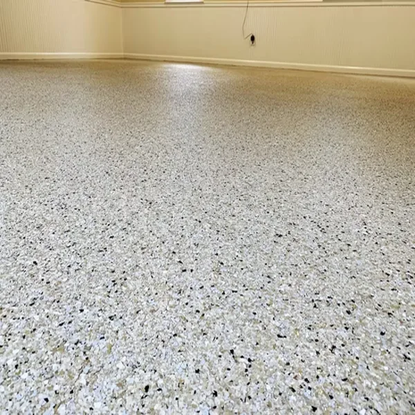 Anti-slip grit Metallic Epoxy Flooring