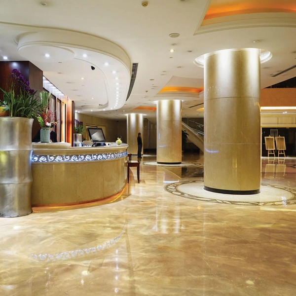 Metallic Epoxy in Hotels