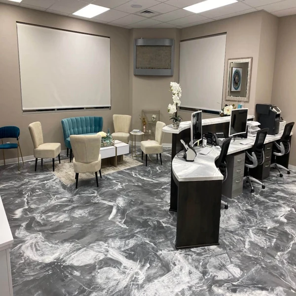 Metallic Epoxy in Offices