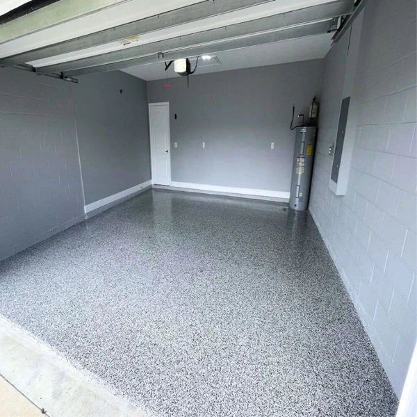 Polyaspartic Metallic Epoxy Flooring